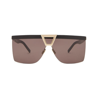 Saint Laurent Sleek Black Palace Mask Sunglasses