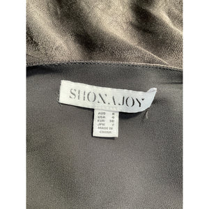 Shona Joy 'Thalia' Black Lenzing Midi Dress Size 4