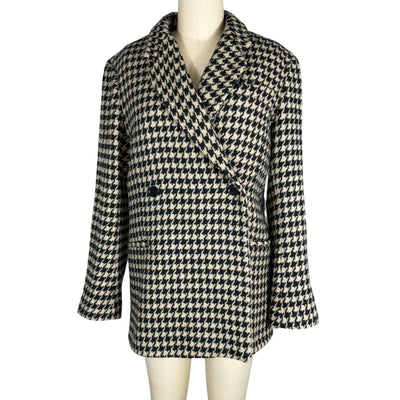 Anine Bing Houndstooth Multicolor Kaia Blazer Size XS