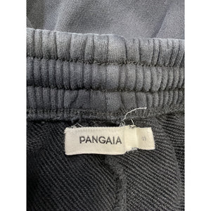 Pangaia 'Track' Black Cotton Pants Size S