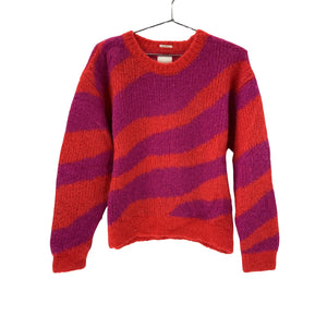 Mother Cozy Multicolor Biggie Stripe Size M Sweater