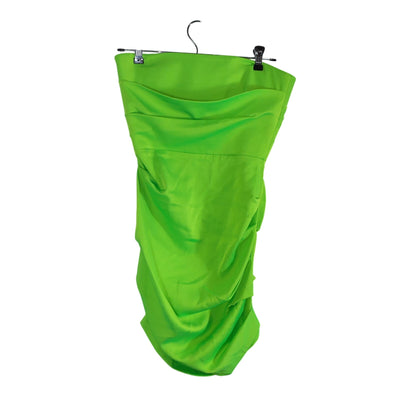Alex Perry Strapless Green Colten Dress Size 2 NWT
