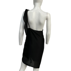 Baobab Asymmetric Black Marea Dress Size XS