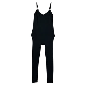 Hatch Ribbed Black Body Unitard Size XS