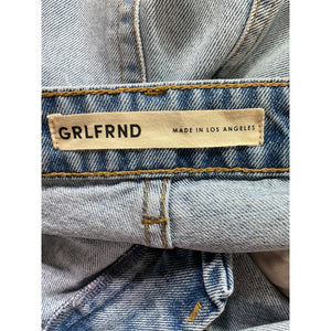 Grlfrnd High Rise Hudson Yards Harlow Denim Jeans Size 24