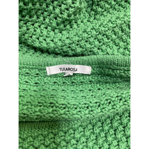 Tularosa 'Maisa' Green Cotton Crochet Mini Dress Size XS