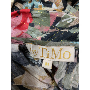 Bytimo Ruffled Rose Garden Mini Dress Size M