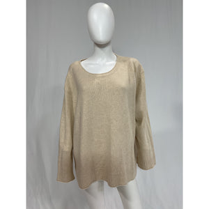 Jenni Kayne 'Everyday' Beige Sweater Size 3X