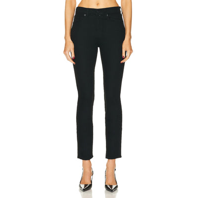 Nili Lotan 'Jonas' Black Skinny Leg Denim Jean Size 25