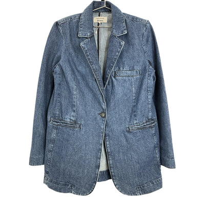 Reformation Relaxed Blue Elsa Blazer Size S