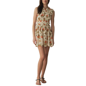 Dôen 'Martha' Beige Cotton Dress Size S
