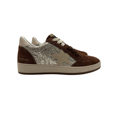 Vintage Havana Glitter Brown Star Sneakers Size 9
