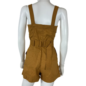 A.L.C. Belted Brown Gillian Romper Size 2