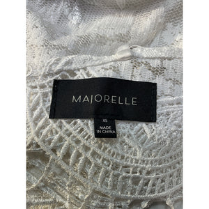 Majorelle 'Honolua' White Lace Crop Top Size XS
