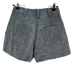 Ramy Brook Striped Blue Billie Shorts Size 0
