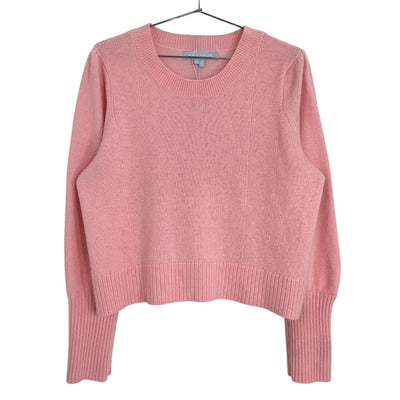 Hill House Home Cropped Pink Sylvie Sweater Size XL