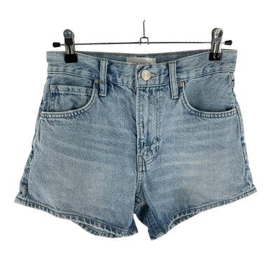 Frame Classic Blue Le Super High Shorts Size 24