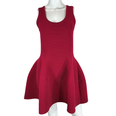 Simkhai Knit Burgundy Larina Minidress Size S