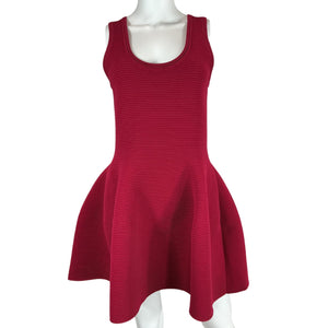 Simkhai Knit Burgundy Larina Minidress Size S