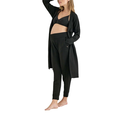 Hatch 'The Indoor Outdoor' Black Tencel Jogger Size 1