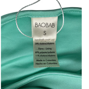 Baobab Draped Turquoise Jasmin Wrap Skirt Size S