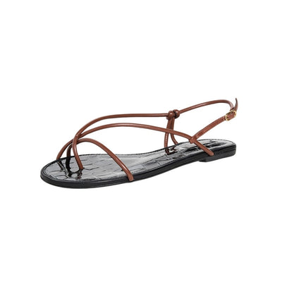 Schutz Strappy Black Malta Sandals Size 7