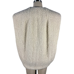 Isabel Marant Plush Cream Vest Size FR 36 / US 2