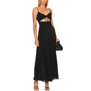 Lspace Cutout Black Zuri Dress Size M