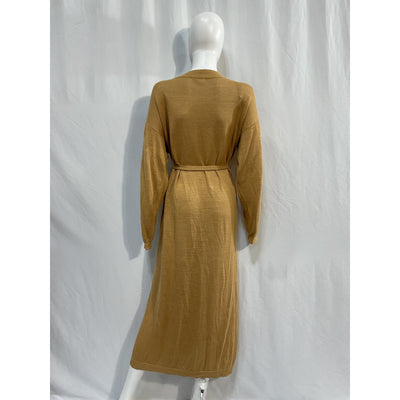 L*Space 'Azores' Tan Linen Duster Cardigan Size XS