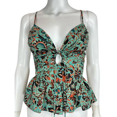 Ulla Johnson Floral Multicolor Essie Camisole Size 00