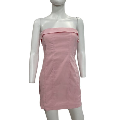 Lovers And Friends Strapless Baby Pink Romy Mini Dress Size S NWT