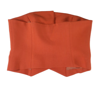 Shona Joy Structured Orange Irena Bodice Size 4