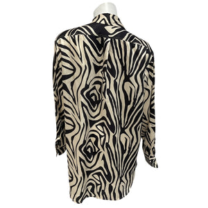 Ronny Kobo Bold Zebra Rico Top Size M