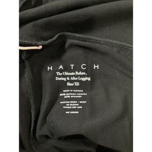 Hatch 'The Ultimate Before During & After' Black Bambook Blend Legging Size XS