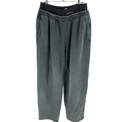 Alexander Wang Layered Waistband Sweatpants Size XL