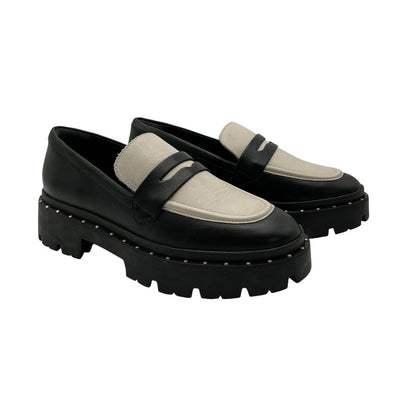 Schutz Chunky Multicolor Christie Loafers Size 7 B