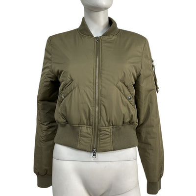 Nsf Classic Green Neil Bomber Jacket Size M