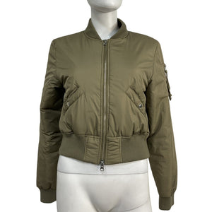 Nsf Classic Green Neil Bomber Jacket Size M
