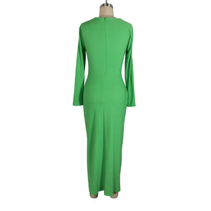 Solace London Green Lorena Dress Size US 4 / UK 8 Dress