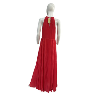 Michael by Michael Kors Red Crepe Maxi Dress Size M - NWT