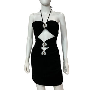 Elliatt Cutout Black Galatea Dress Size L