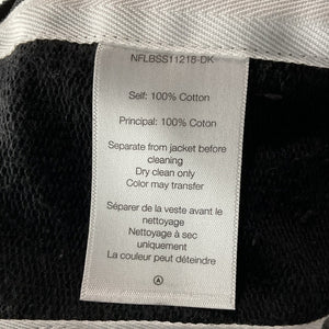 Veronica Beard Tailored Black & Silver Raiders Dickey Blazer Size 0 NWT