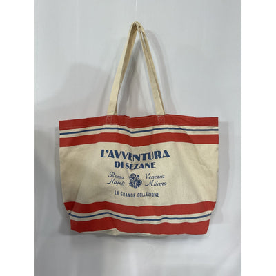 Sézane L'avventura Red Tote Bag