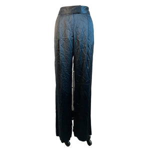 The Sei Sleek Emerald Satin Pants Size 6 NWT