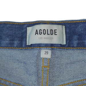 Agolde High-Rise Blue Parker Shorts Size 29