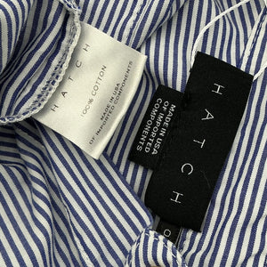 Hatch Striped Multicolor The Classic Button Down Shirt Size 0