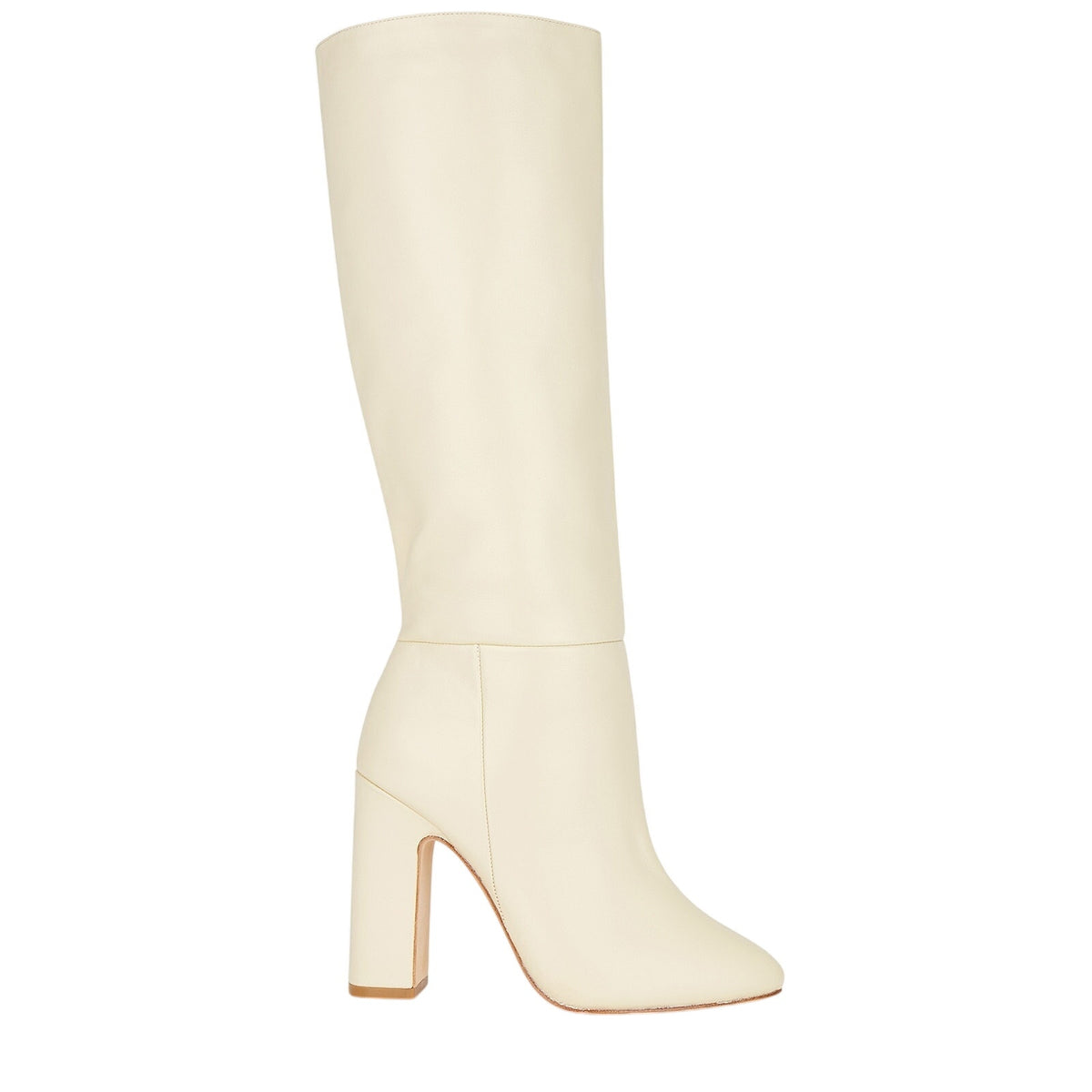 Lpa Chic Cream Greta Knee High Boots Size 7.5