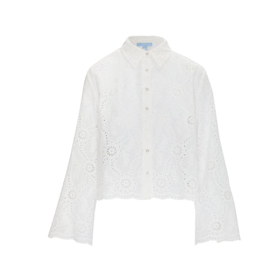 Hill House Home 'The Celia' White Cotton Top Size XXS - NWT