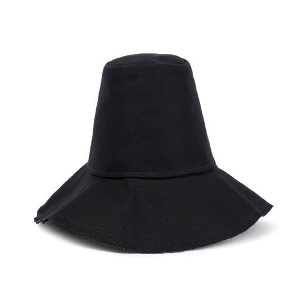 Chloé Structured Black Magic Hat Size S
