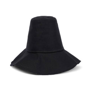 Chloé Structured Black Magic Hat Size S
